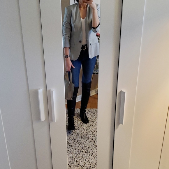 Zara Checkered / Plaid blazer - Picture 3 of 7